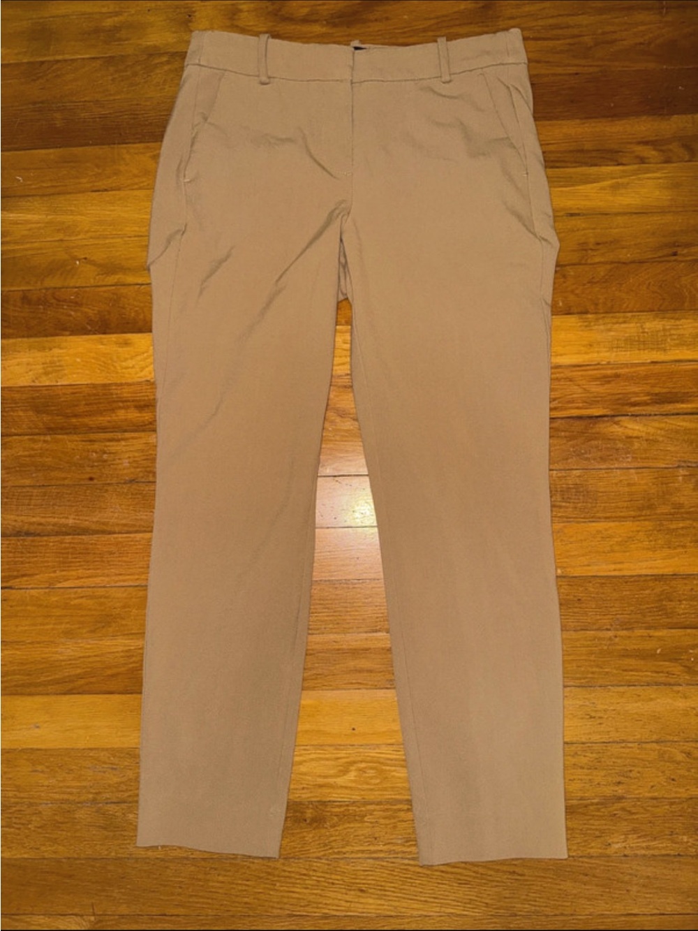 J.Crew Ruby Pant Khaki Straight Leg Work Pants Size 6